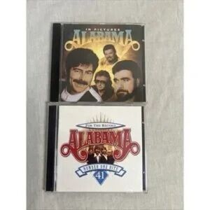Alabama CD Lot — Two Albums with Band Artwork